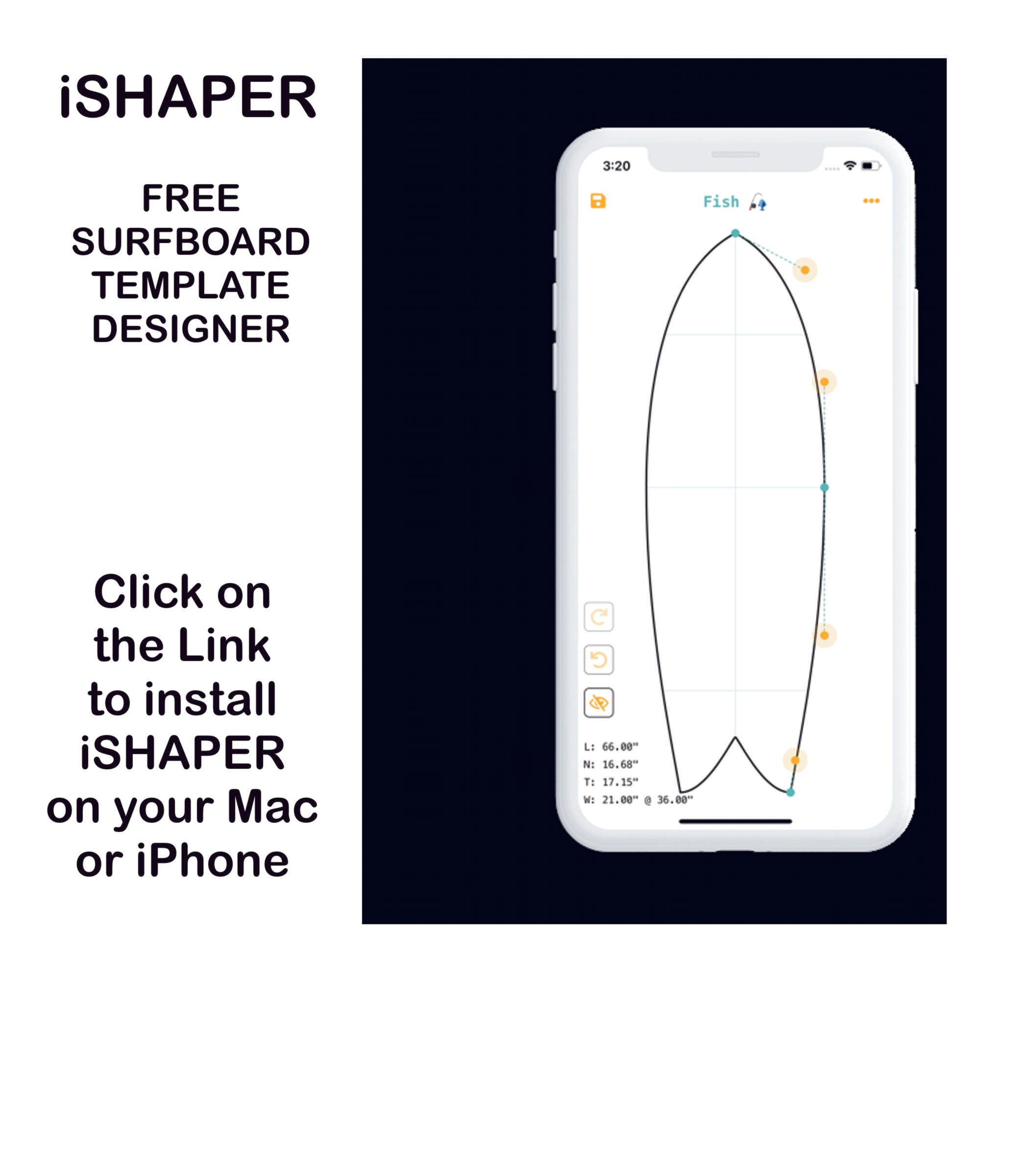 Free - Surfboard Template App