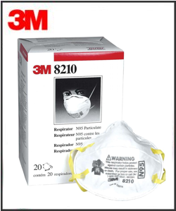 3M 8210 N95 - Respirator - 20 per box