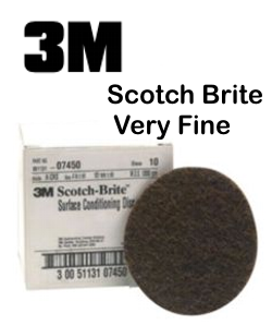 3M Scotch Brite - Very Fine  8 inch Disc