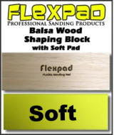 Soft Flexpad with Balsa Shaping Block Yellow
