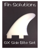 Fin Solutions GX Side Bite Fin Set w FCS Twin Tab Base