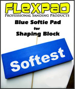 Flexpad Blue Softie Pad for Balsa Shaping Block