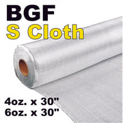 BGF Airialite Fiberglass "S" Cloth - 4oz & 6oz. x 30" wide