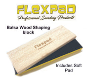 Flexpad Balsa Shaping Block -Soft Yellow