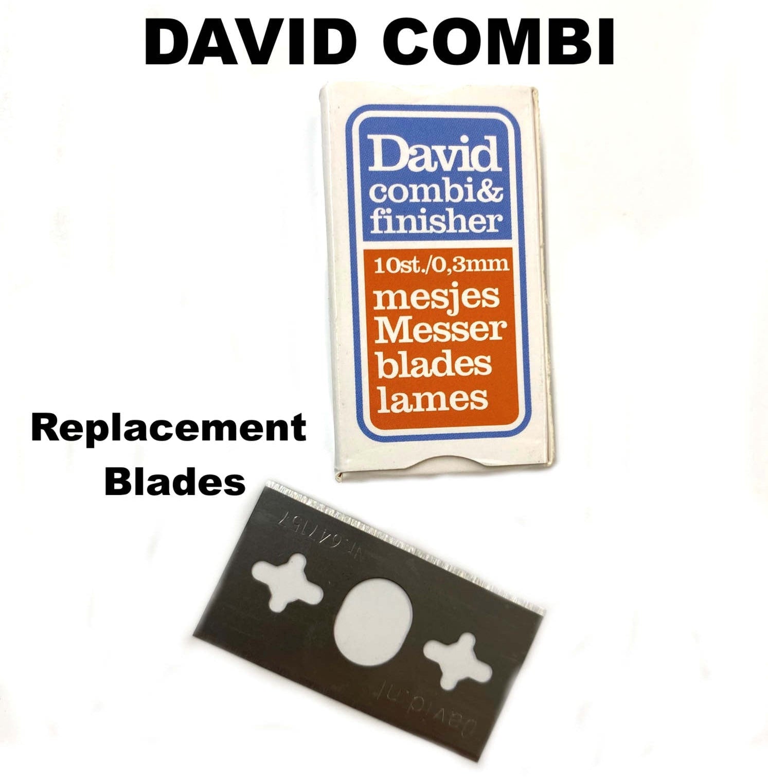 David Combi Plane REPLACEMENT BLADES (10ct)