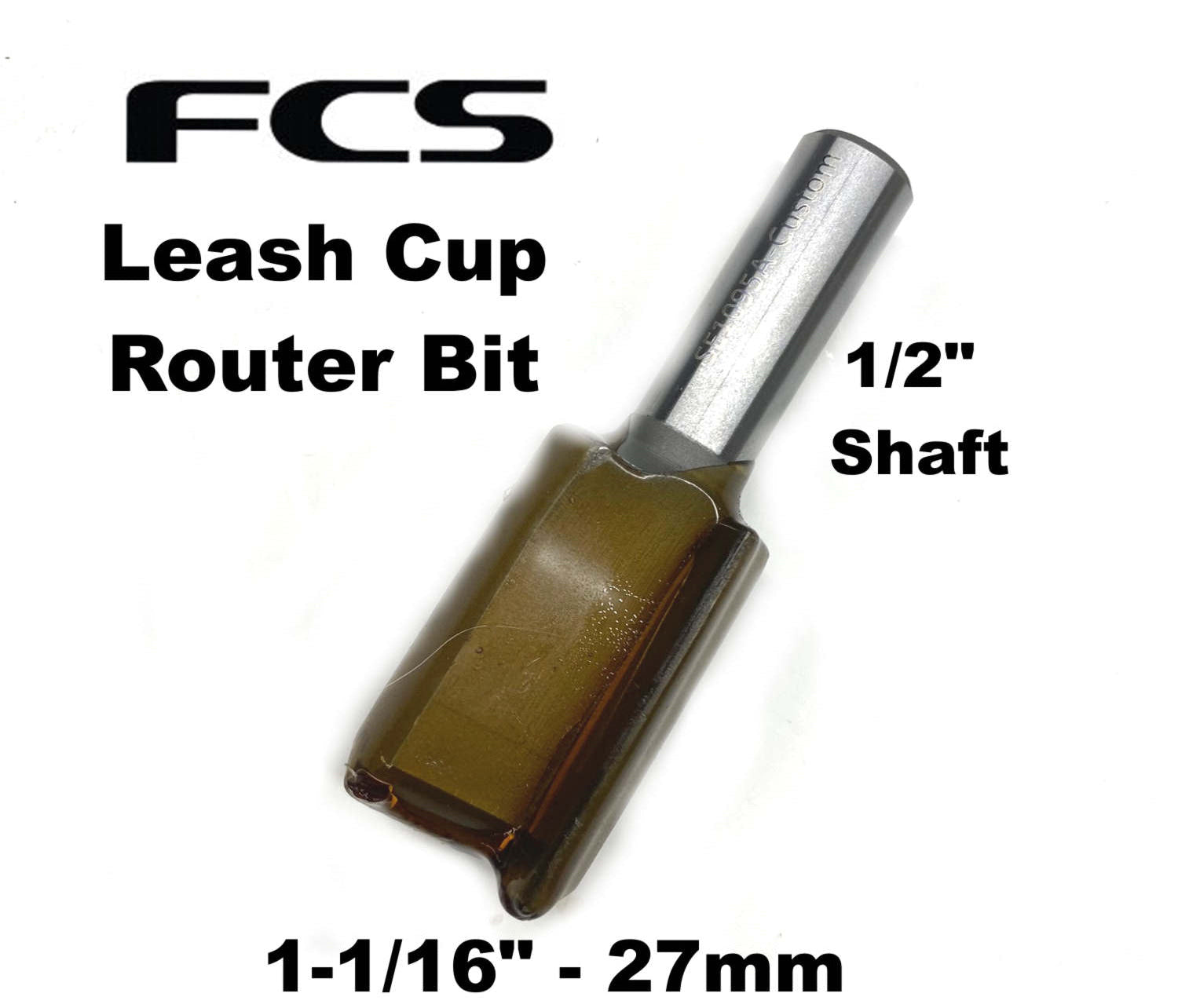 FCS Leash Cup Router Bit