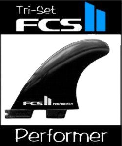 FCS II Performer GF Tri Fin Set – The Surf Source