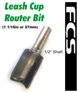 FCS Leash Cup Router Bit