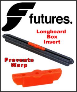Futures Longboard Fin Box Re-Usable Installation Insert