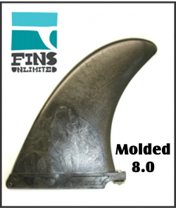 Fins Unlimited Molded 8" Fin