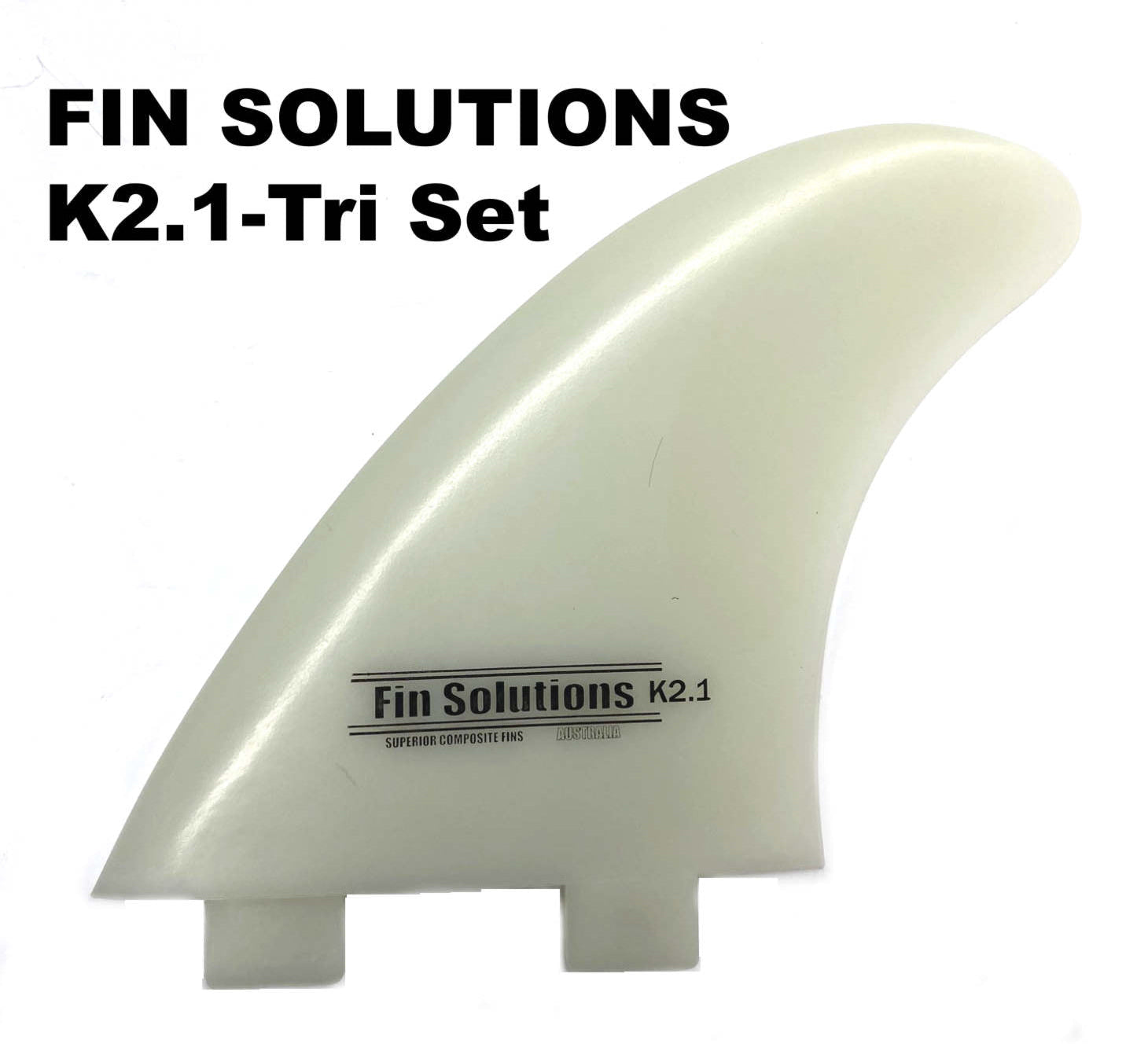 Fin Root Base Fin Solutions Thruster Fin Set - K 2.1 FCS Twin Tab Base – The Surf Source