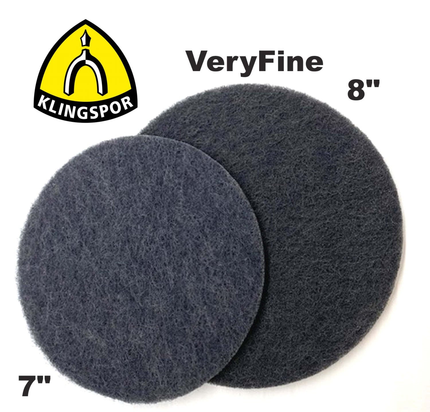 Klingspor Brite Pads 7" and 8"