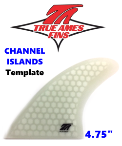 Glass On - True Ames 4.75” Channel Islands Fin Set