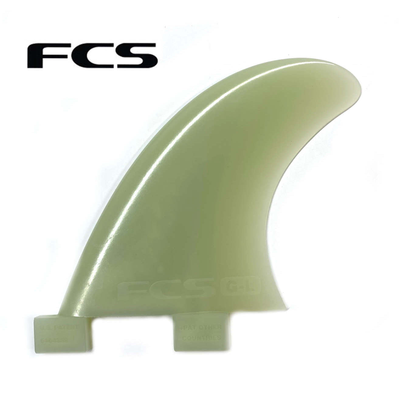 FCS GL Side Bite Fin Set w FCS Twin Tab Base