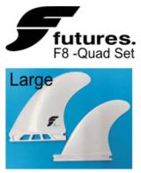 Futures F8 Large Composite Quad Fin Set
