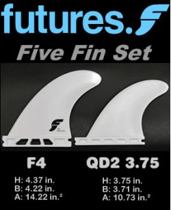 Futures F4 Five Fin Set