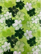 Hawaiian Surfboard Fabric Inlay - Green BB
