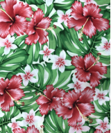 Hawaiian Surfboard Fabric Inlay - Green AA