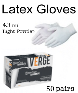 Verge Latex Exam Gloves