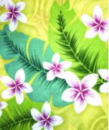 Hawaiian Surfboard Fabric Inlay - Yellow AA