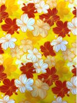 Hawaiian Surfboard Fabric Inlay - YELLOW CC